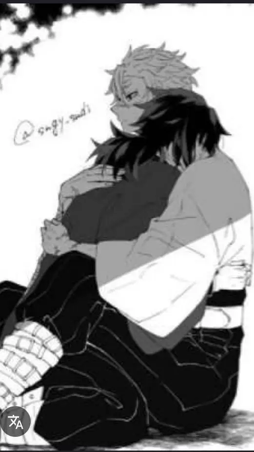 ai character: Giyu's birthday  background