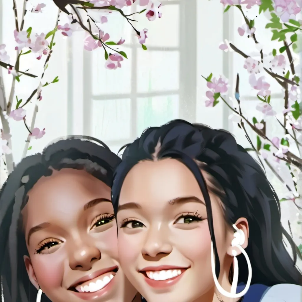 chat with ai character: rae rae  and mella