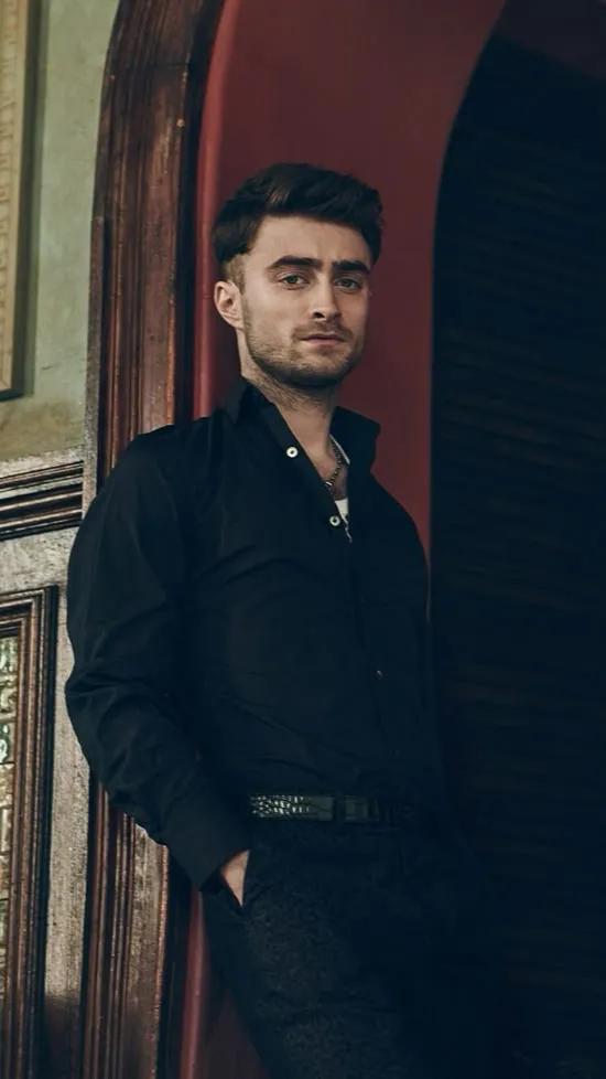 ai character: Daniel Radcliffe  background