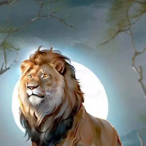 chat with ai character: Male lions
