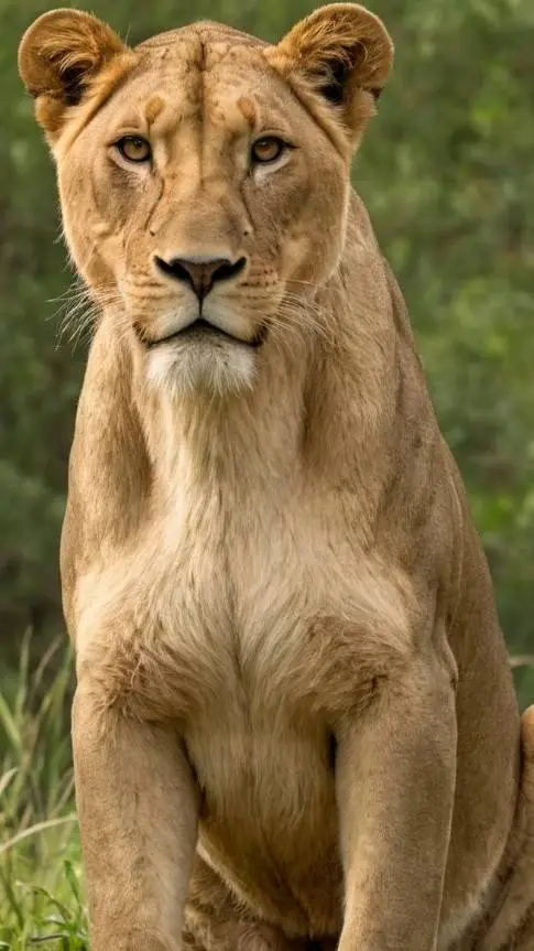 ai character: Lion Pride background