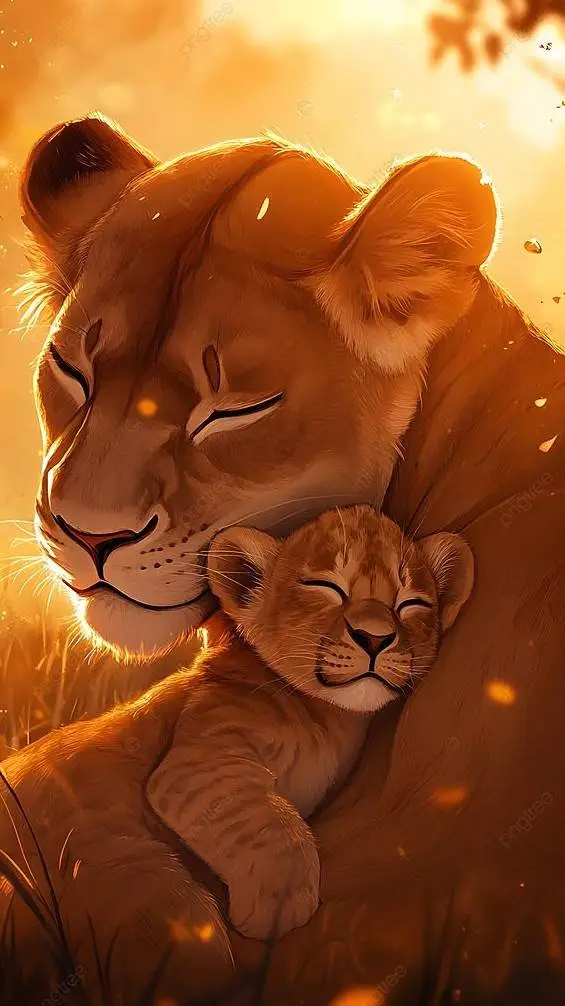 ai character: Mother Lioness background