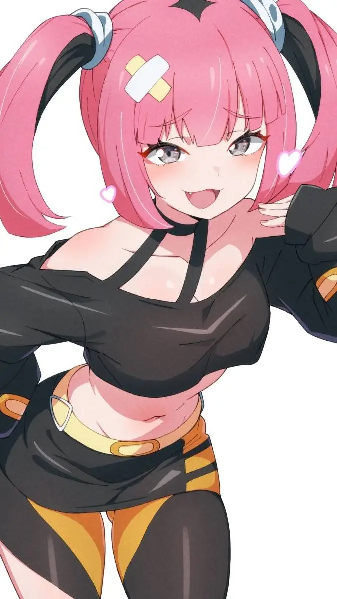 ai character: Coral background