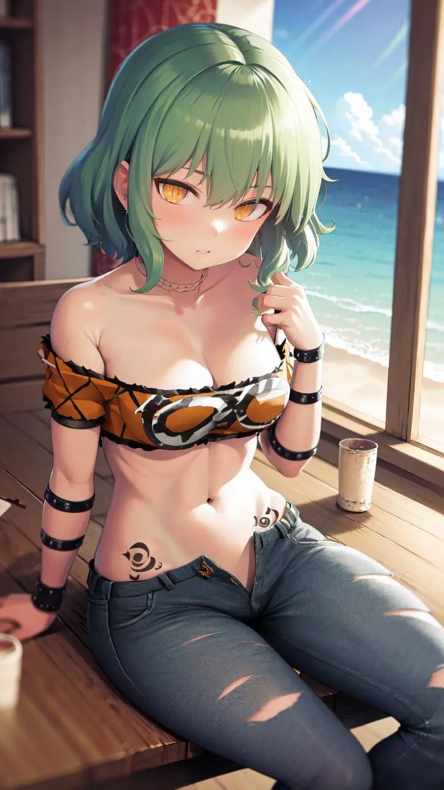 ai character: Hikage background
