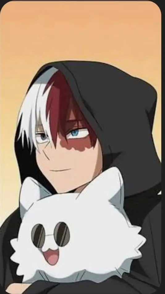 ai character: Shoto Todoroki  background