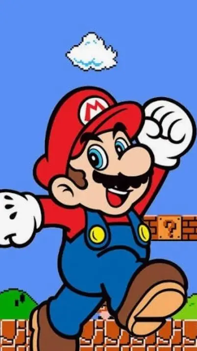 ai character: Mario background