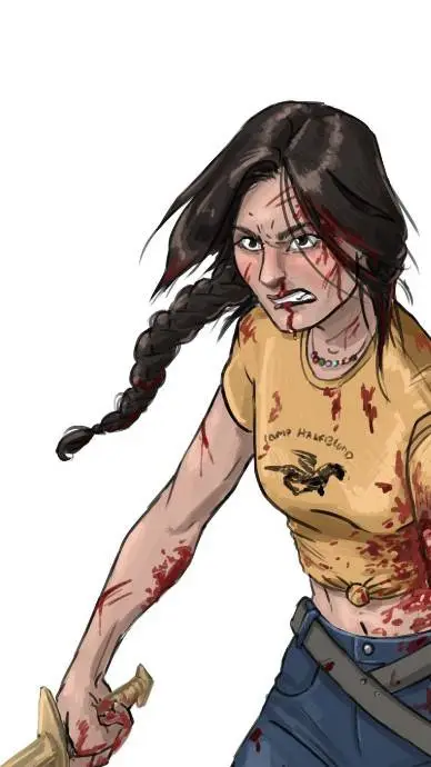 ai character: camp halfblood background