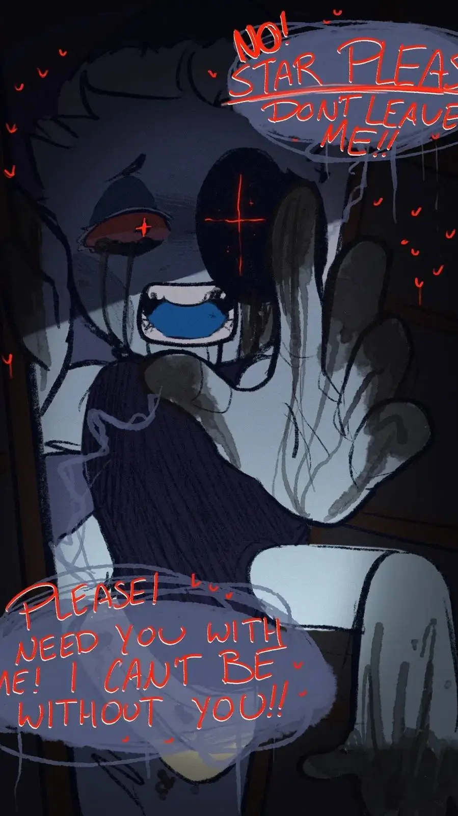 ai character: yandere! Astro  background