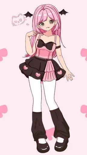 ai character: dandy world god au background