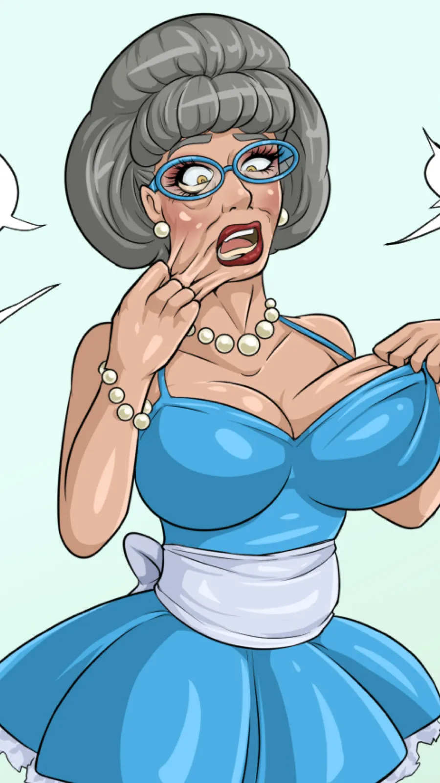 ai character: Auntification background