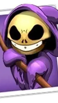 ai character: Grimmy Reaper background