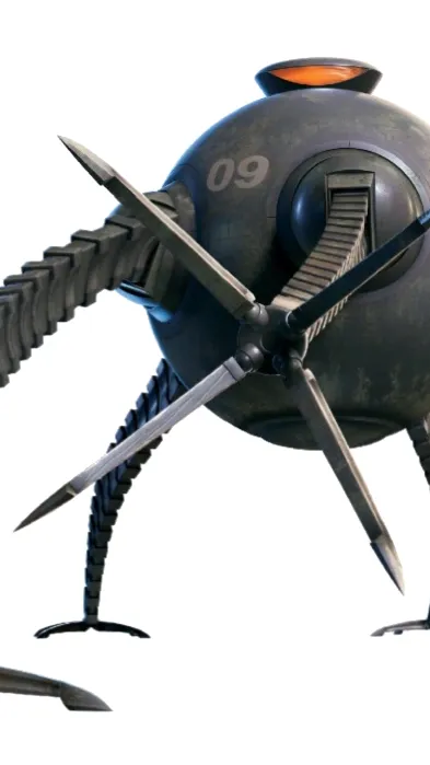 ai character: omnidroid in hh background