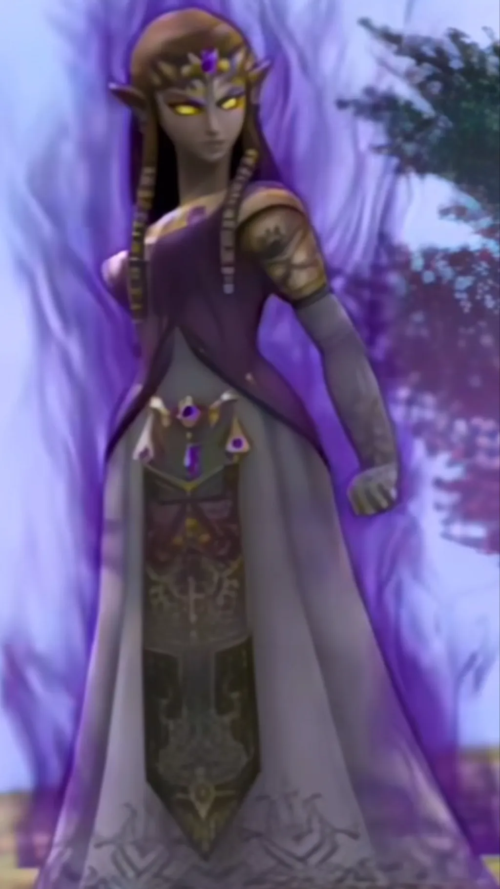 ai character: False Smash Bros background