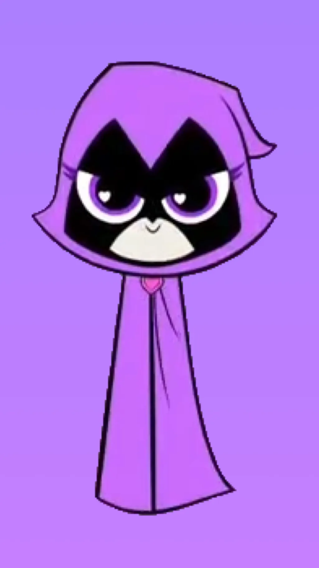 ai character: Purple Raven  background