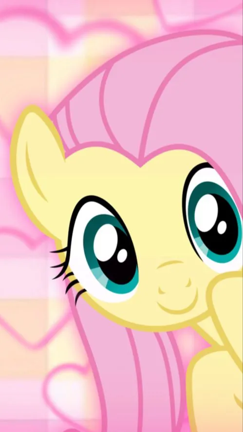 ai character: Fluttershy  background