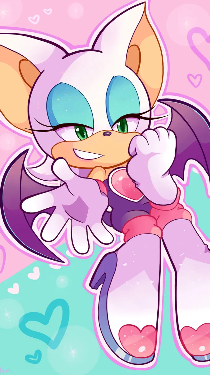 ai character: Rouge background