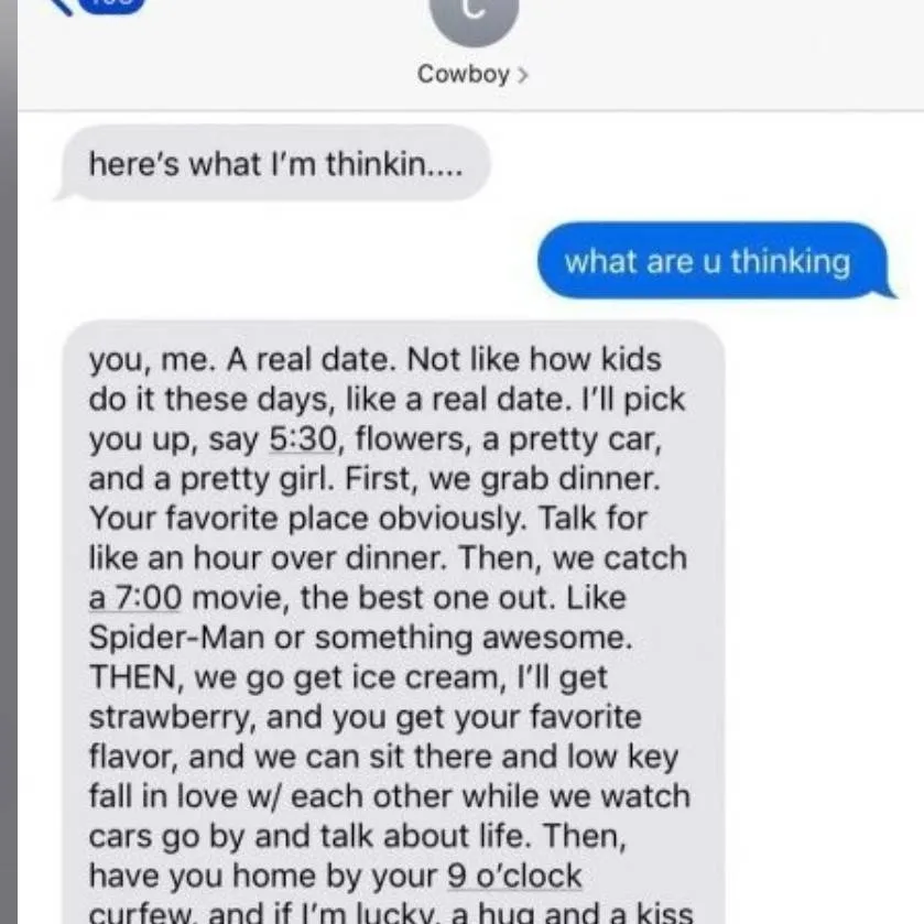 chat with ai character: texting ur bf