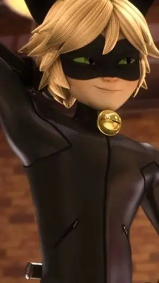 ai character: Cat noir😺 background