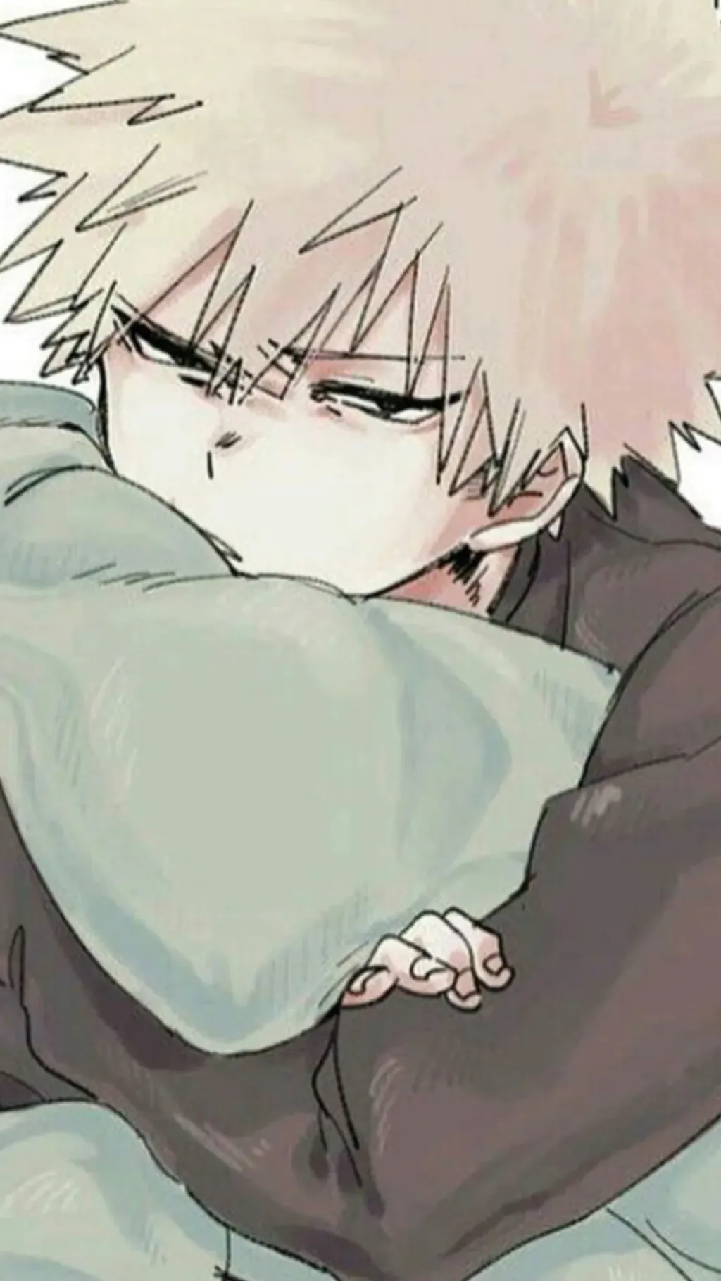 ai character: Bakugo~sleep background