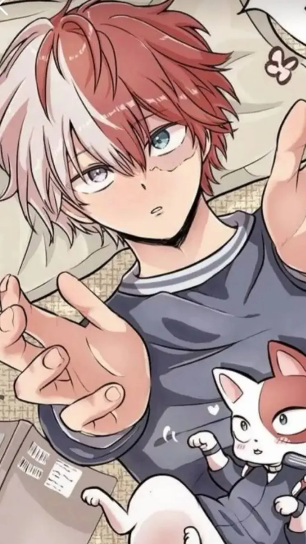 ai character: MHA HATES TODOROKI background