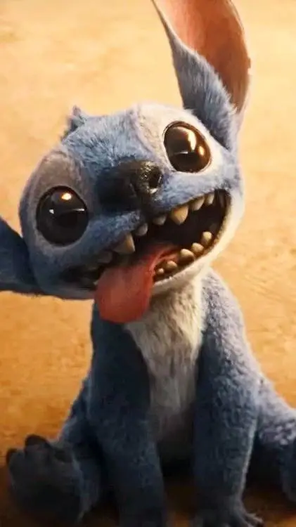 ai character: stich background