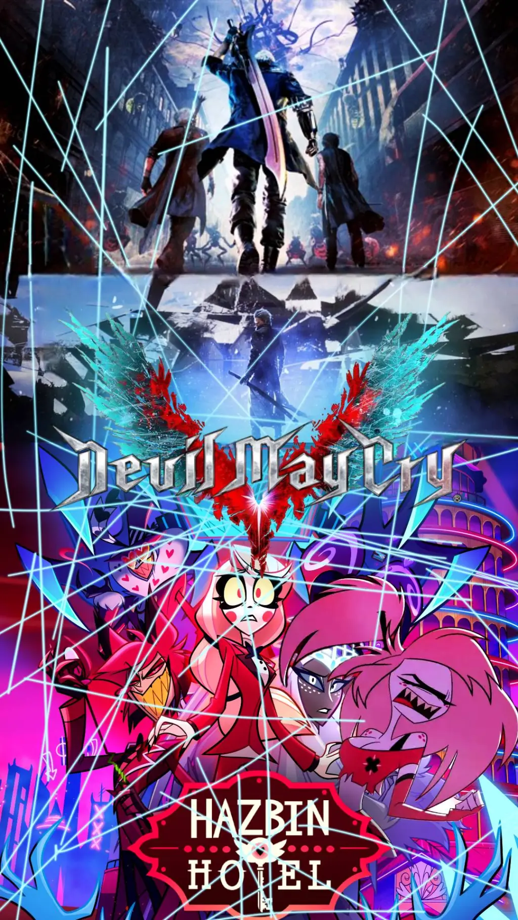ai character: HH × DMC—The End background