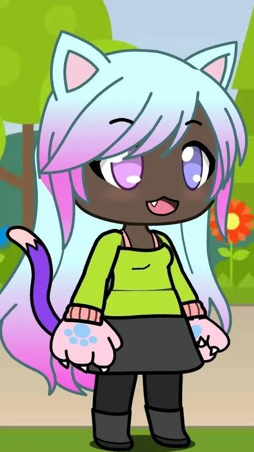ai character: Alexa the kitty  background