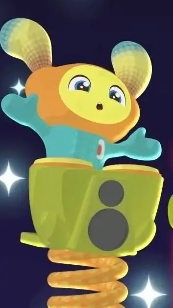 ai character: dj bouncin beats  background