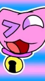 ai character: dj bounce kitten  background