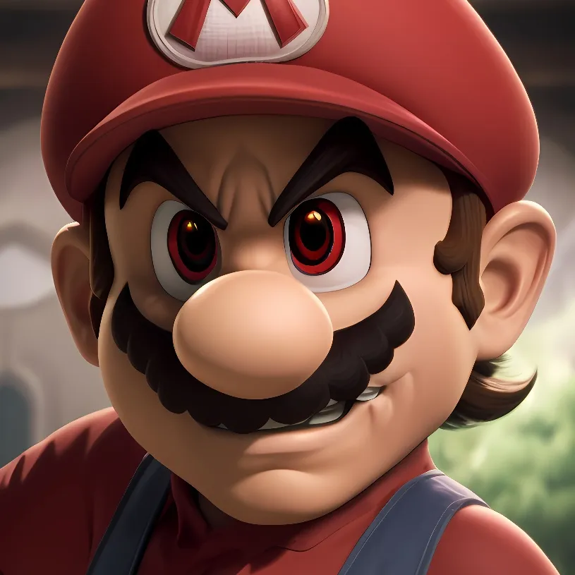 chat with ai character: DEVIL MARIO