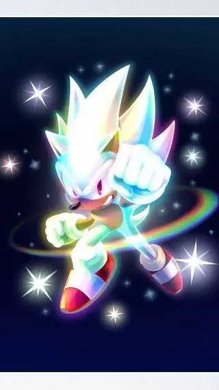 ai character: Hyper Sonic background