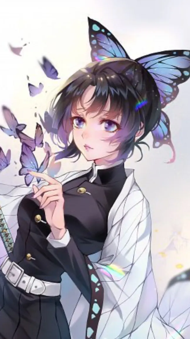 ai character: 🦋💜Shinobu💜🦋 background