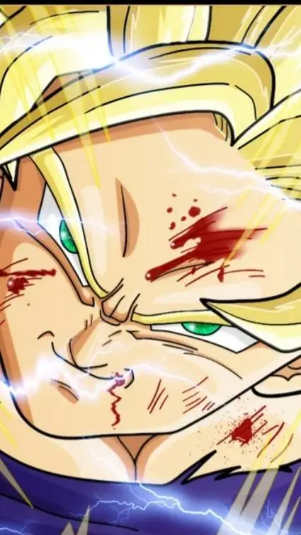 ai character: goku x mha background