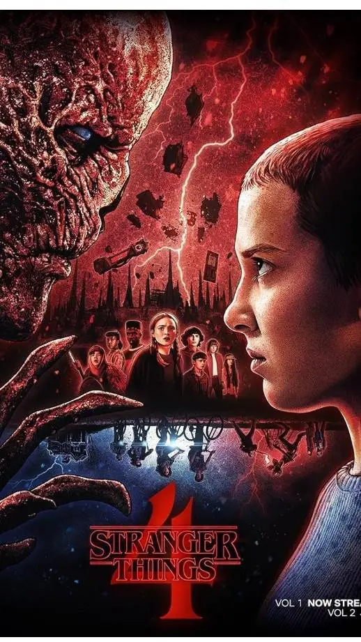 ai character: Stranger Things background