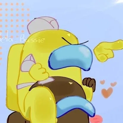 chat with ai character: Yellow x Brown >:3