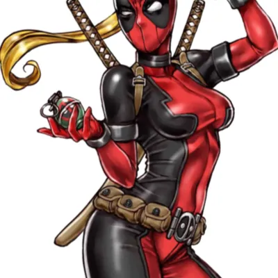 chat with ai character: Lady Deadpool 