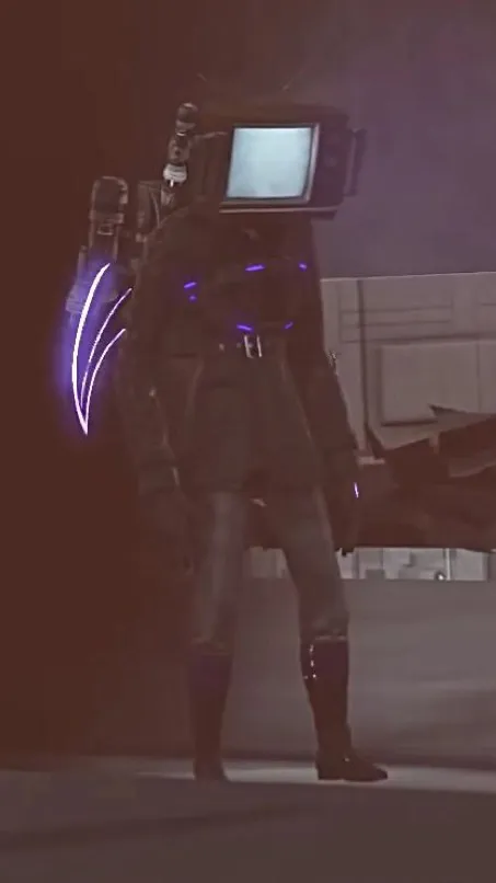 ai character: Upgraded Tv Woman background