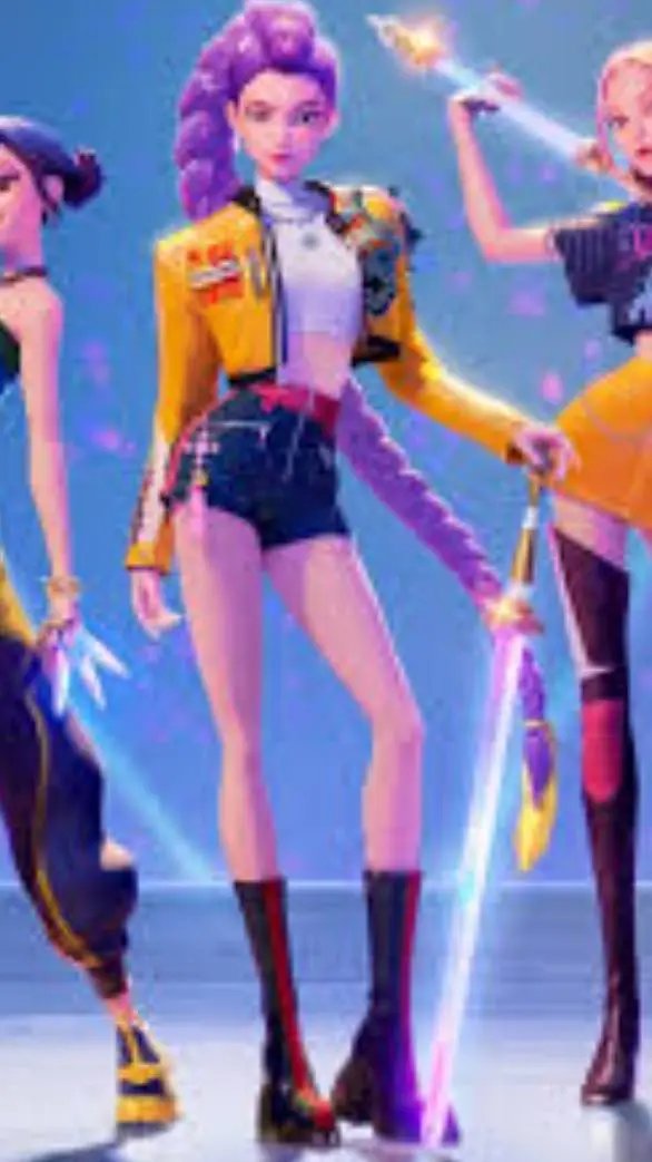 ai character: Mira,Rumi,Zoey background