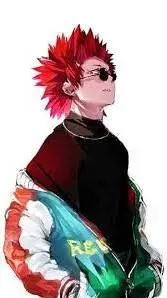 ai character: kirishima  background