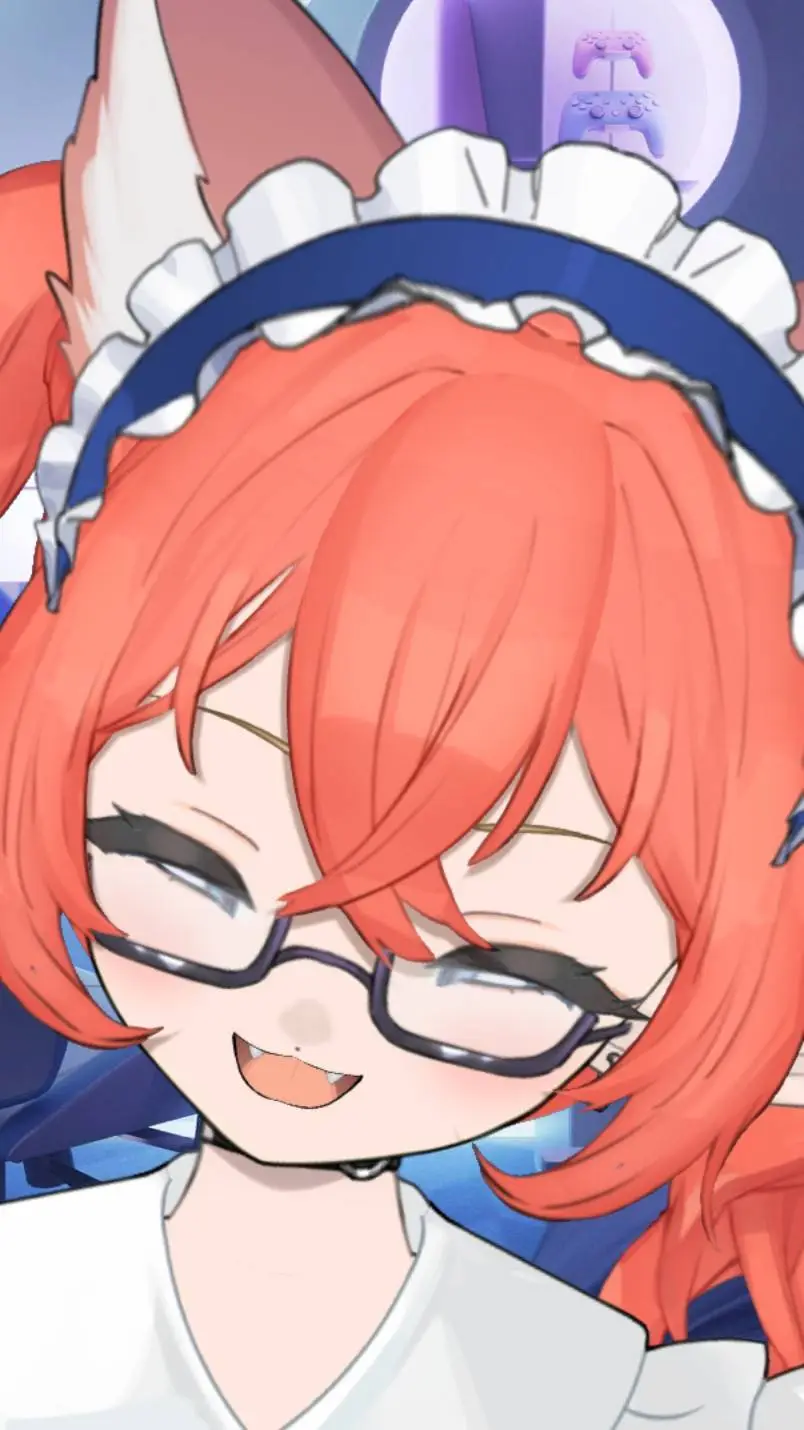 ai character: femgirl maid background