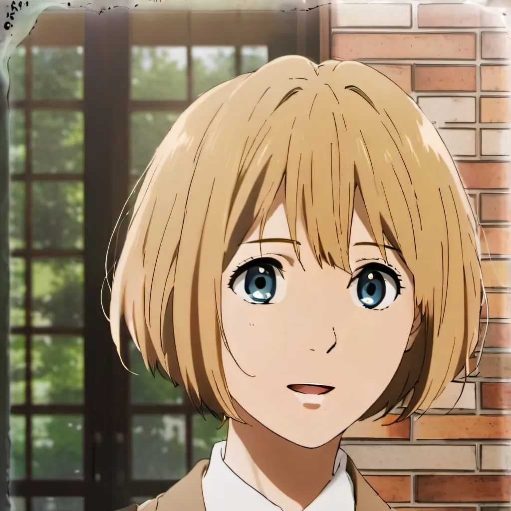 chat with ai character: Armin Arlert.