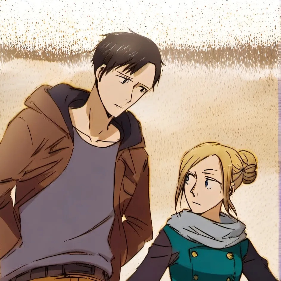 chat with ai character: bertholdt x annie
