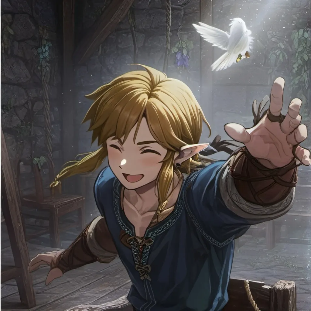 chat with ai character: Link