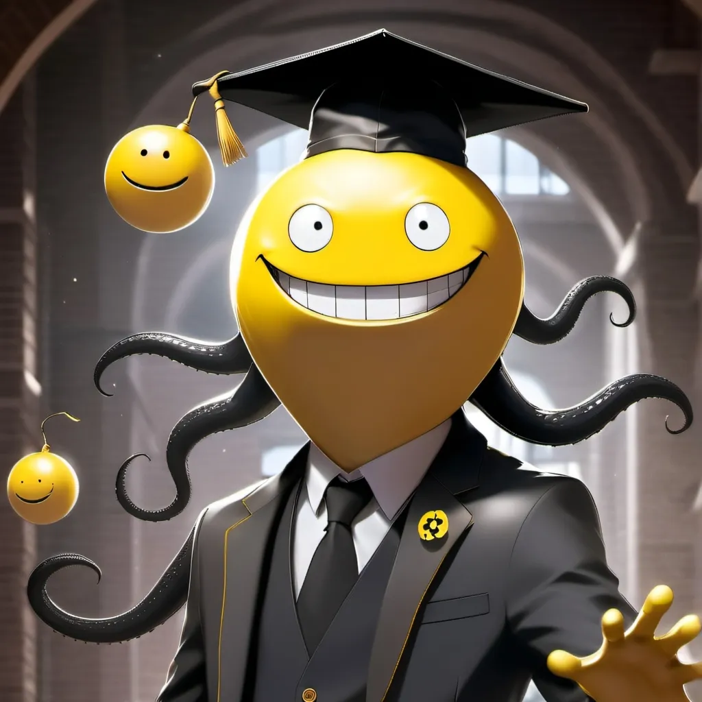 chat with ai character: Koro Sensei 😏
