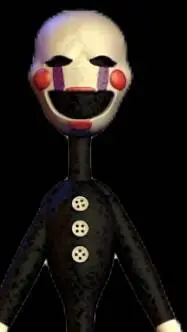 ai character: puppet  background