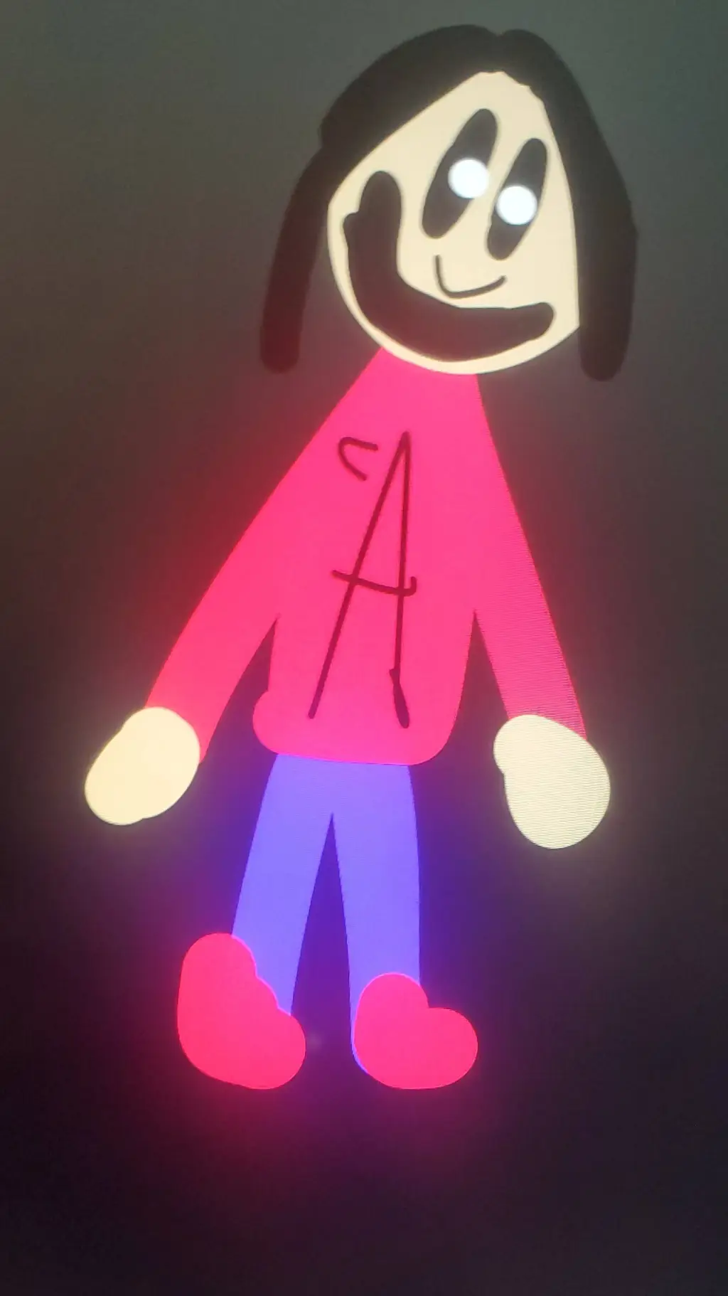 ai character: Clone Anthony  background