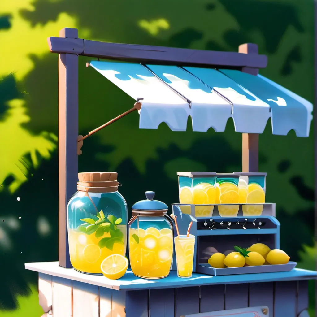 chat with ai character: Own a lemonadstand