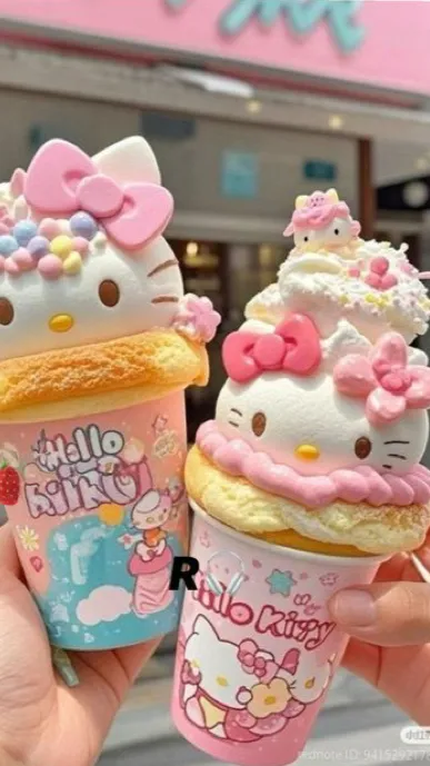 ai character: HELLO KITTYYYYYYYY background