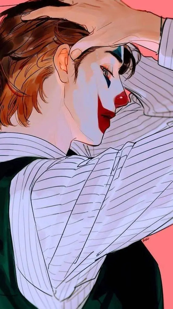 ai character: + Xavier Clown + background