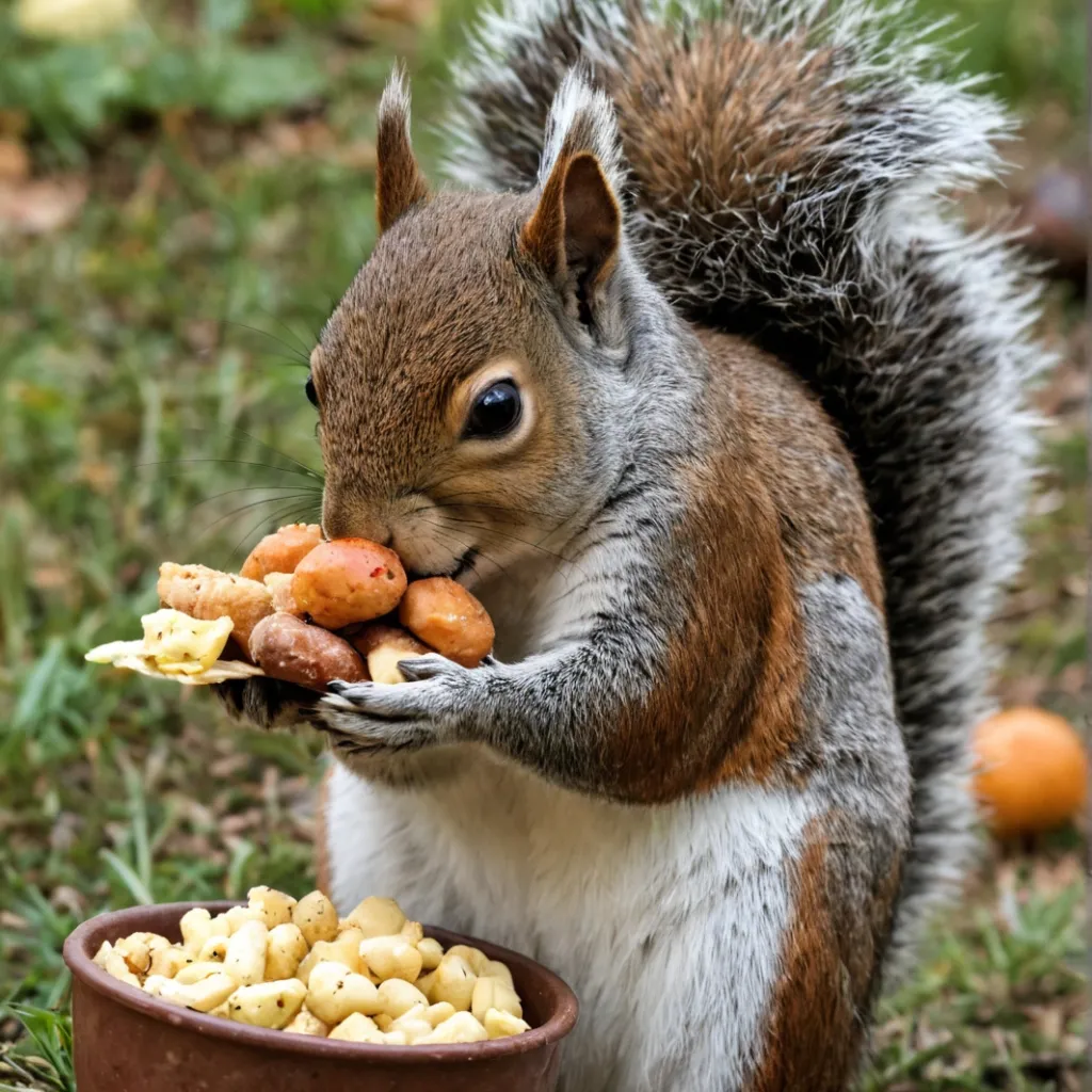 chat with ai character: hungry squirrel 